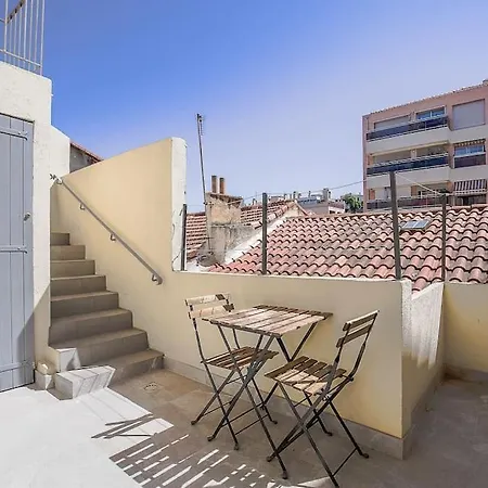 Endoume, Charmant T2 Au Calme, Terrasse, 13007 Marseilles Exterior foto